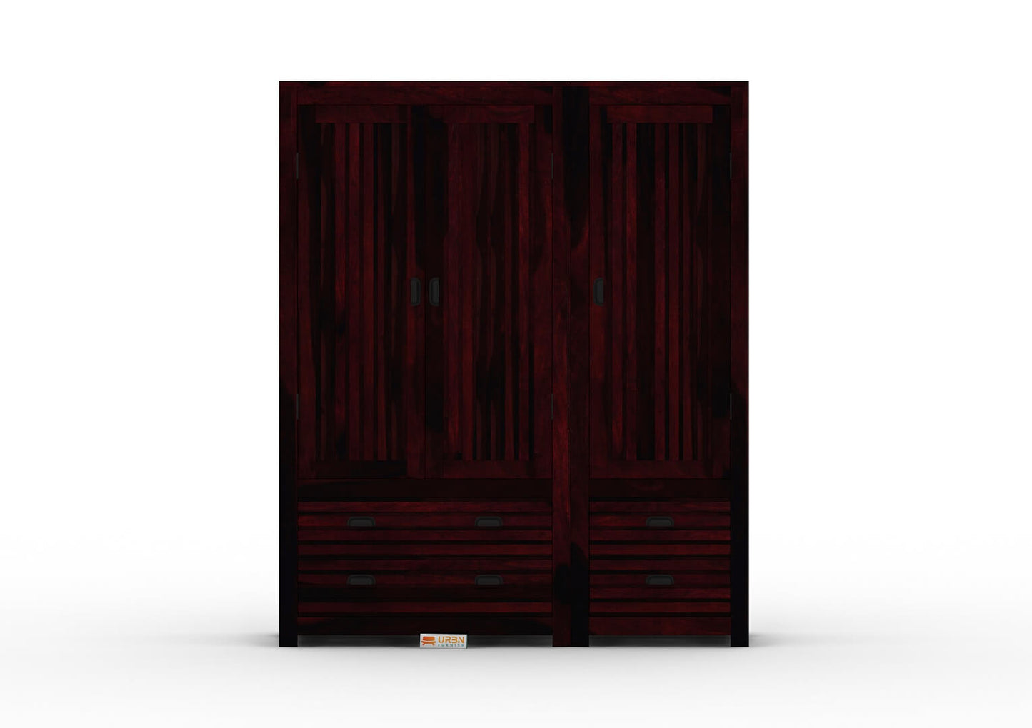 Effete-3-Door-Wardrobe-Walnut_2