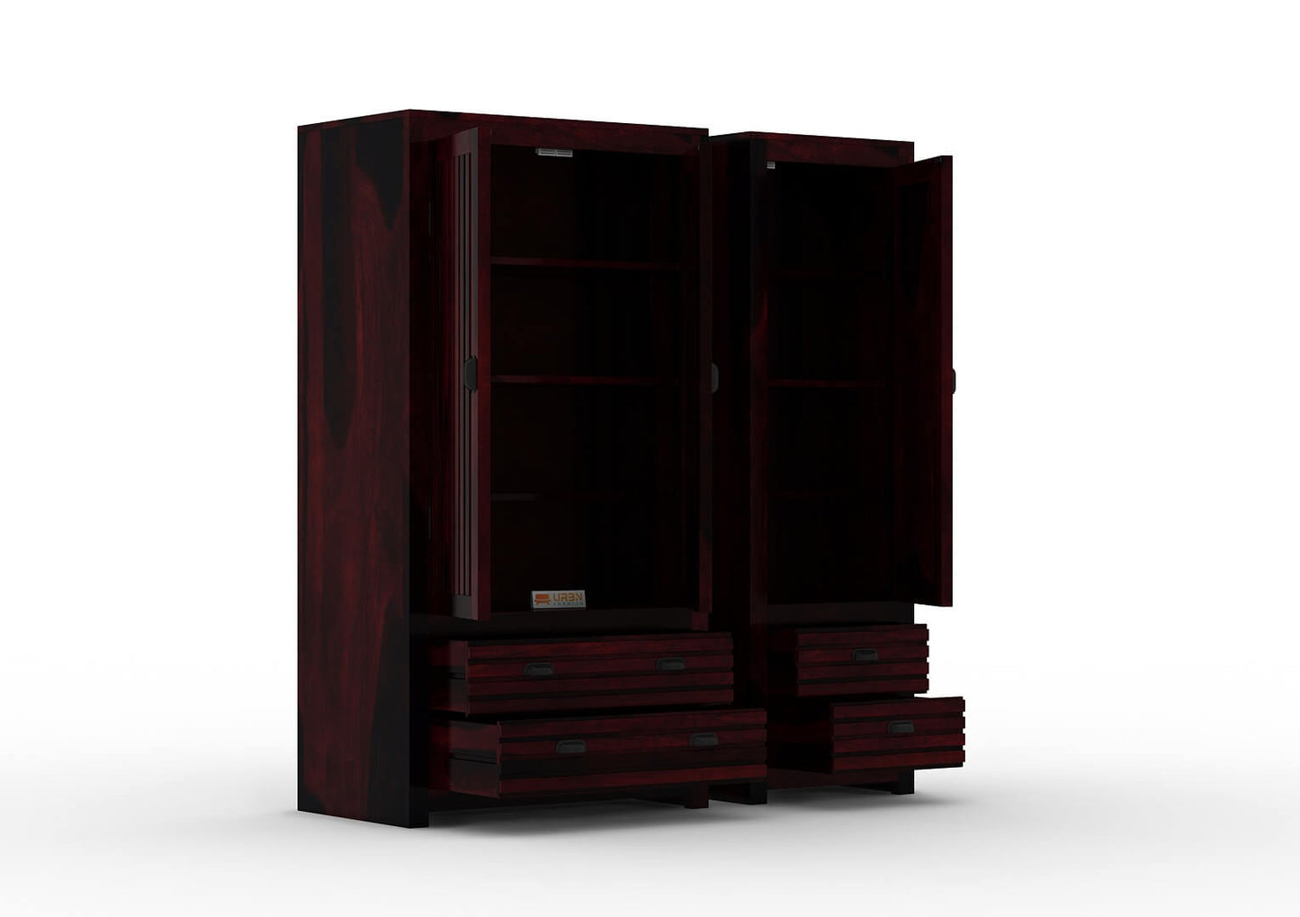 Effete-3-Door-Wardrobe-Walnut_7