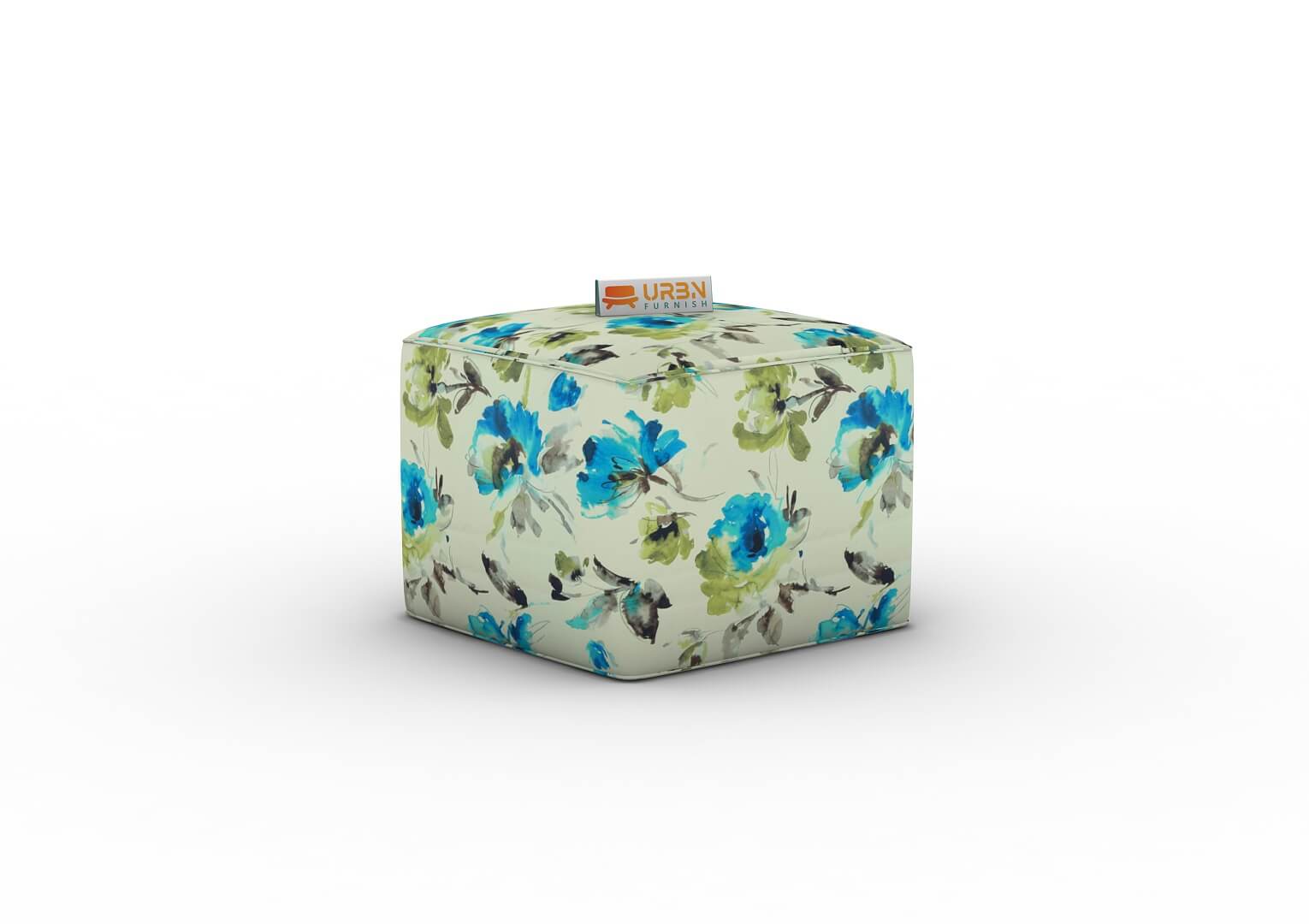 Elante Pouffe (Printed Fabric) - Urbnfurnish