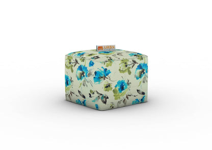 Elante Pouffe (Printed Fabric) - Urbnfurnish
