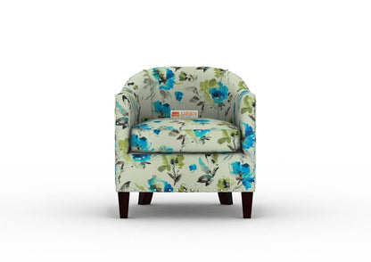 Emira Lounge Chair (Printed Fabric) - Urbnfurnish