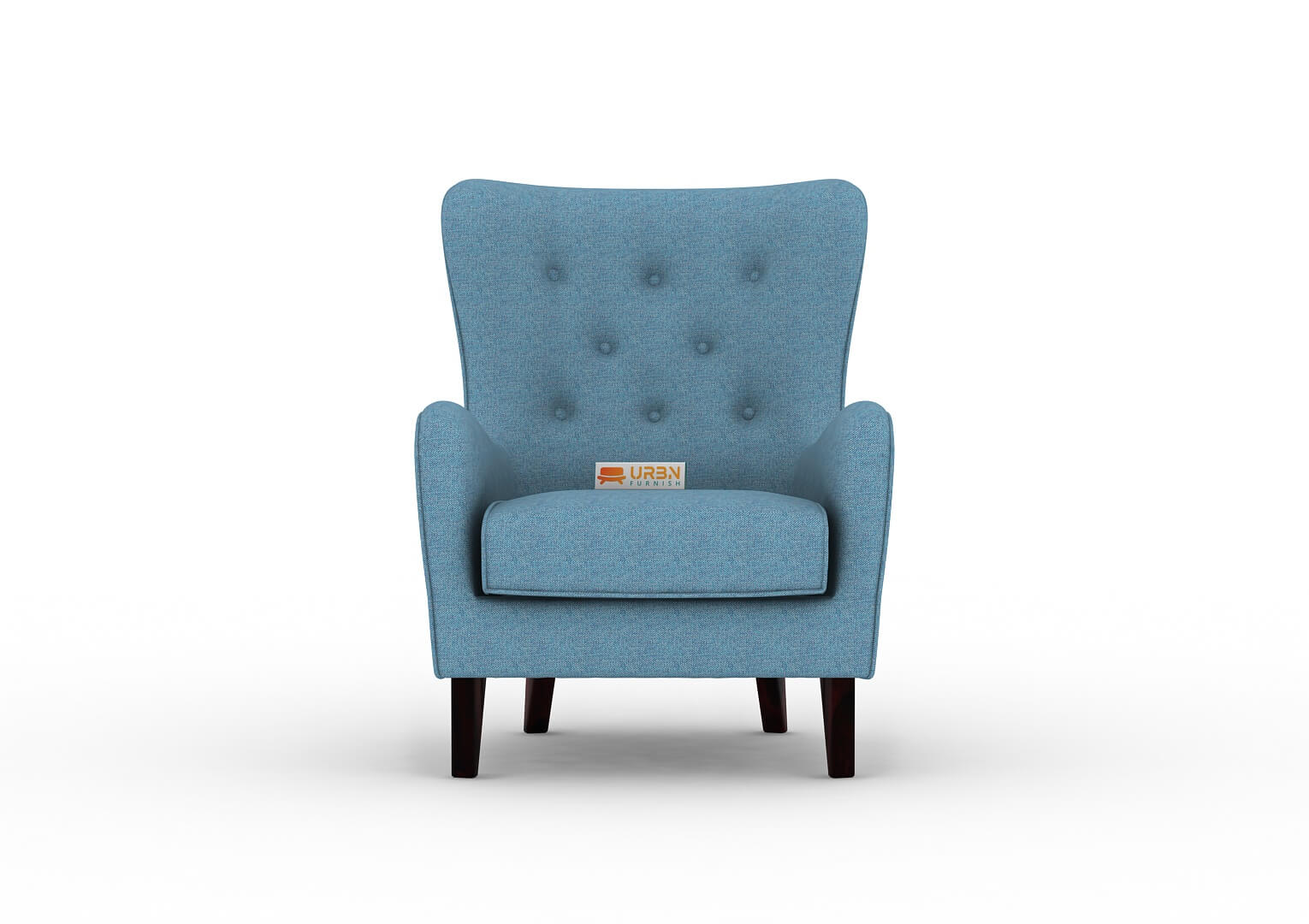 Erica Wingback Chair - Urbnfurnish