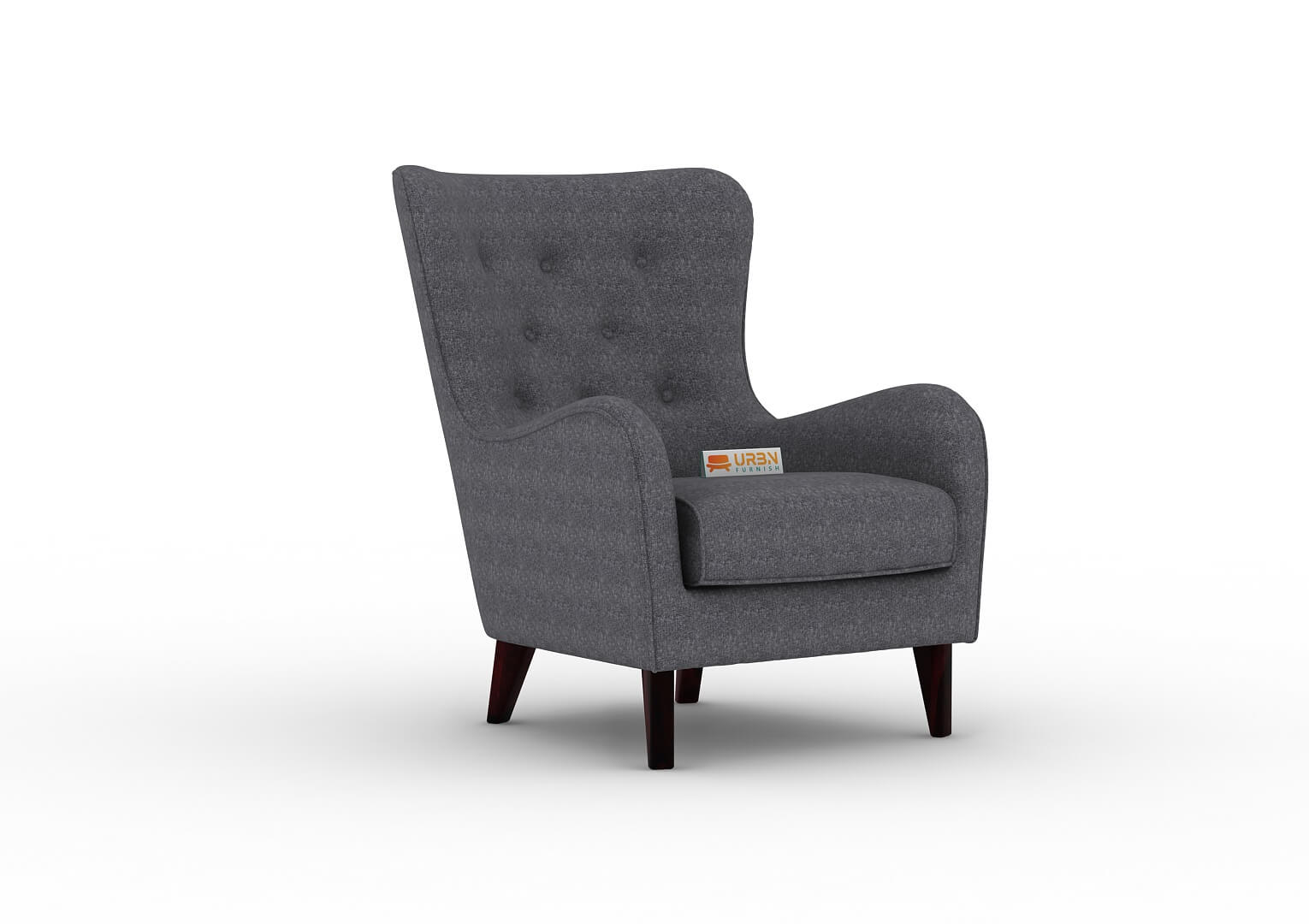 Erica Wingback Chair - Urbnfurnish