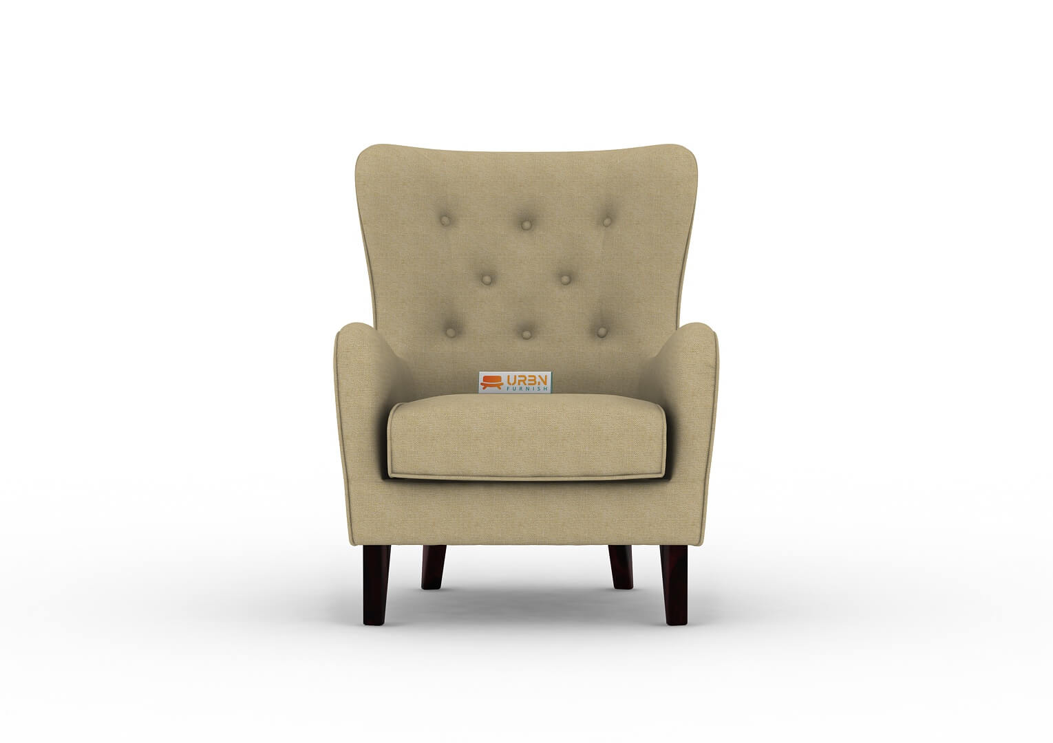 Erica Wingback Chair - Urbnfurnish