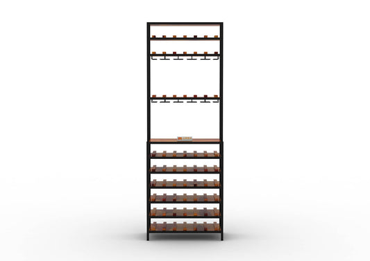 Erinza-Wine-Rack-Black-Honey_2
