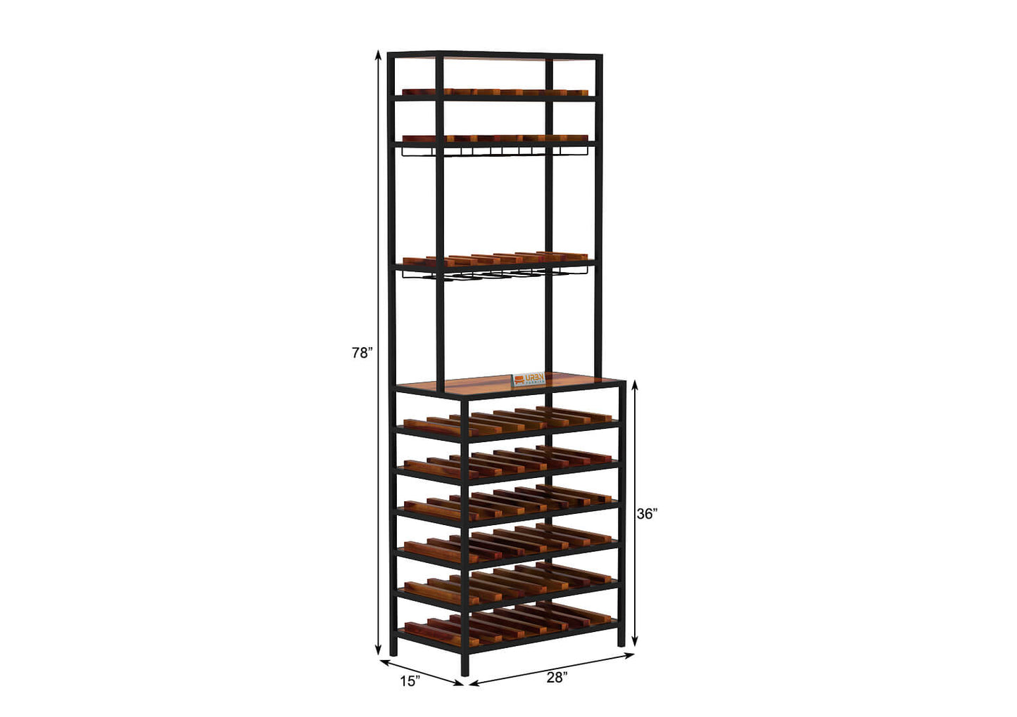 Erinza-Wine-Rack-Black-Honey_4