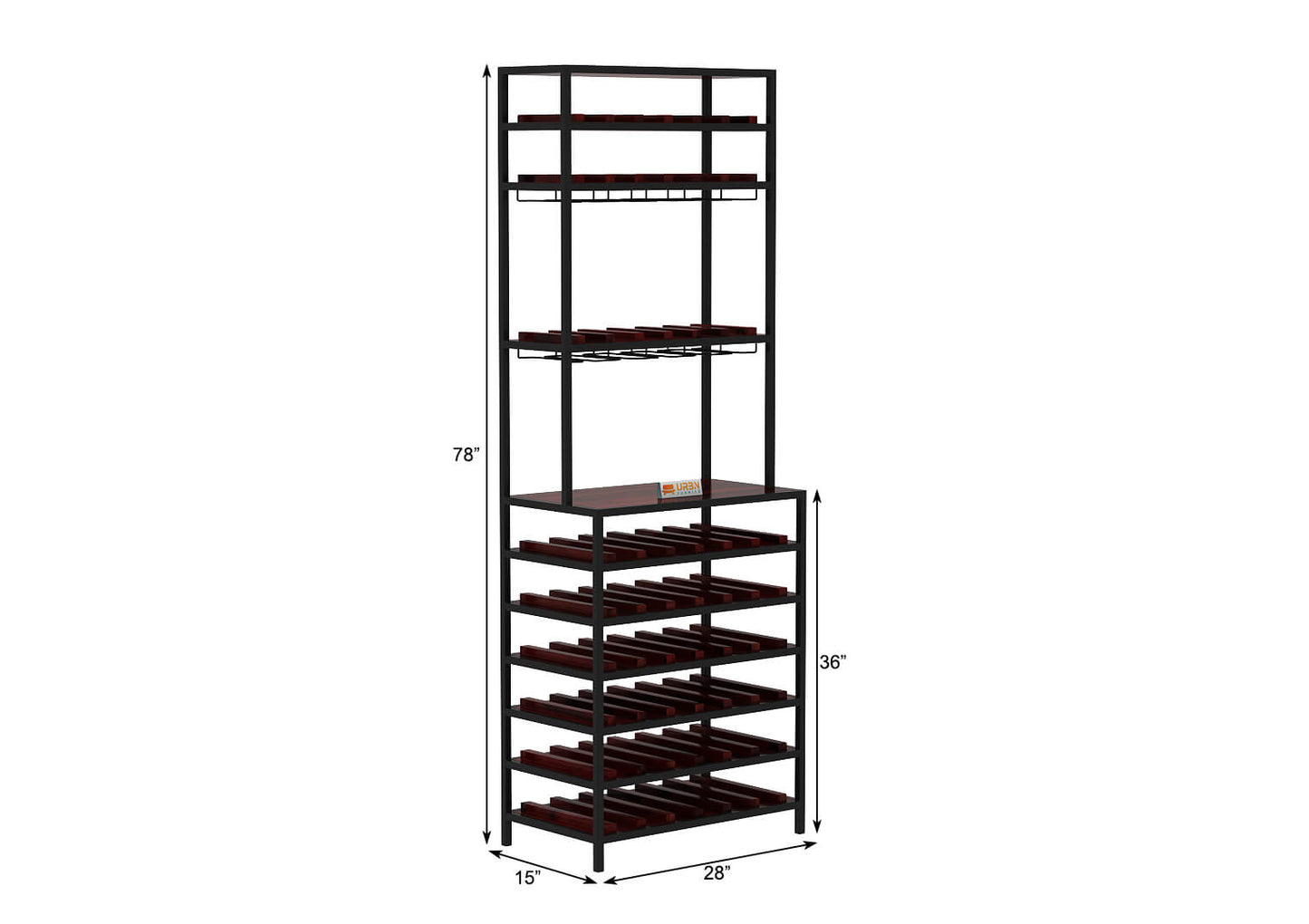 Erinza-Wine-Rack-Black-Mahogany_4