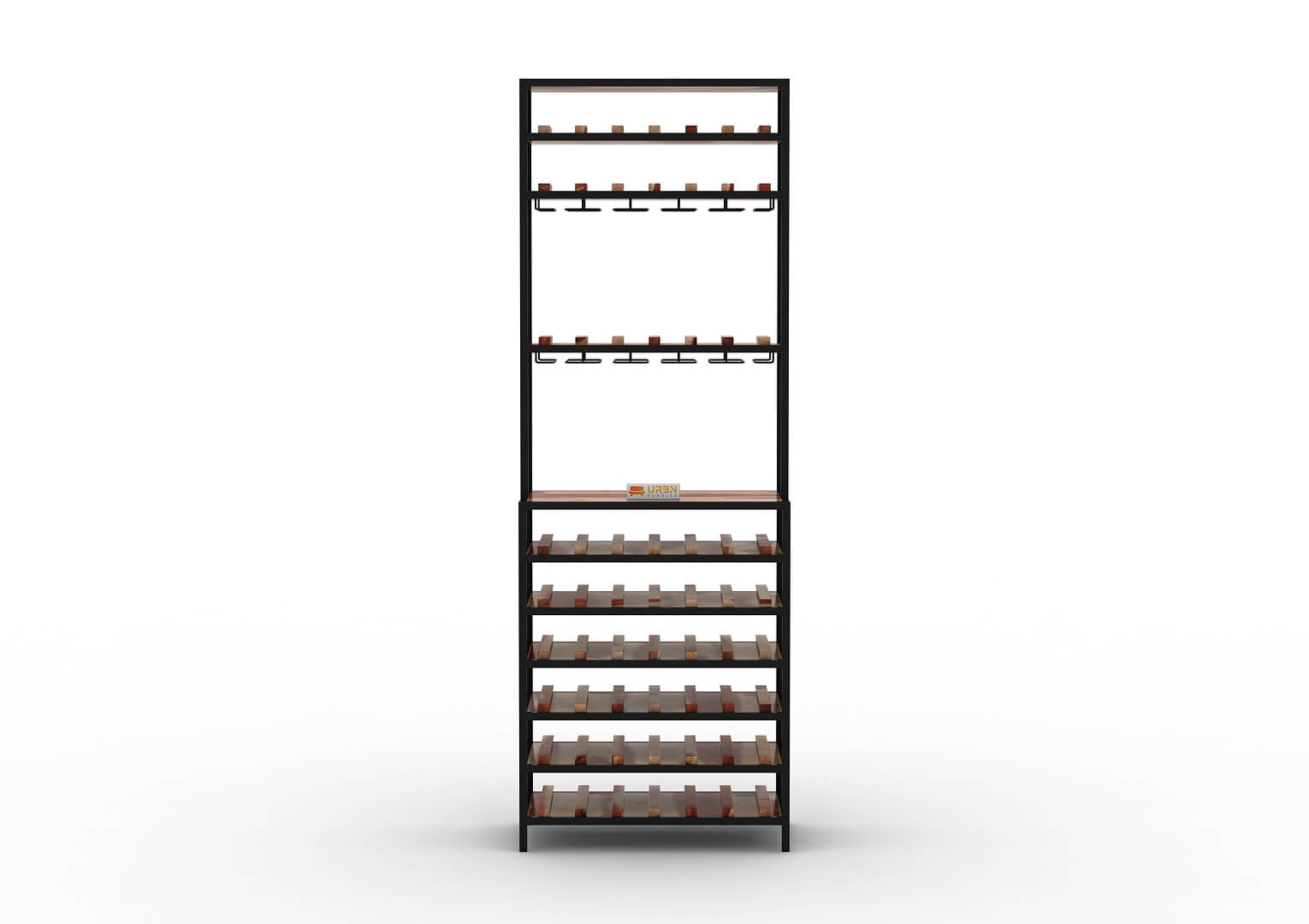 Erinza-Wine-Rack-Black-Natural_2