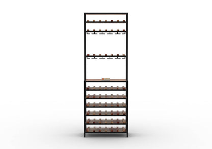 Erinza-Wine-Rack-Black-Natural_2