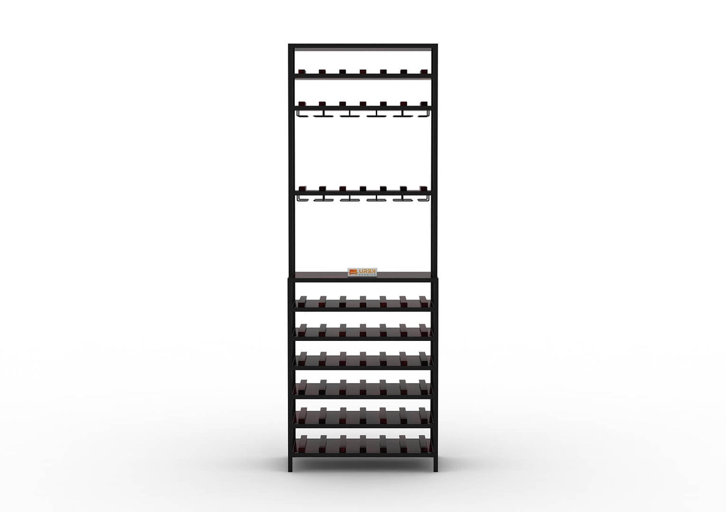 Erinza-Wine-Rack-Black-Walnut_2