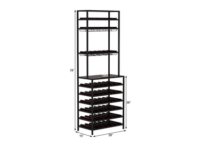 Erinza-Wine-Rack-Black-Walnut_4
