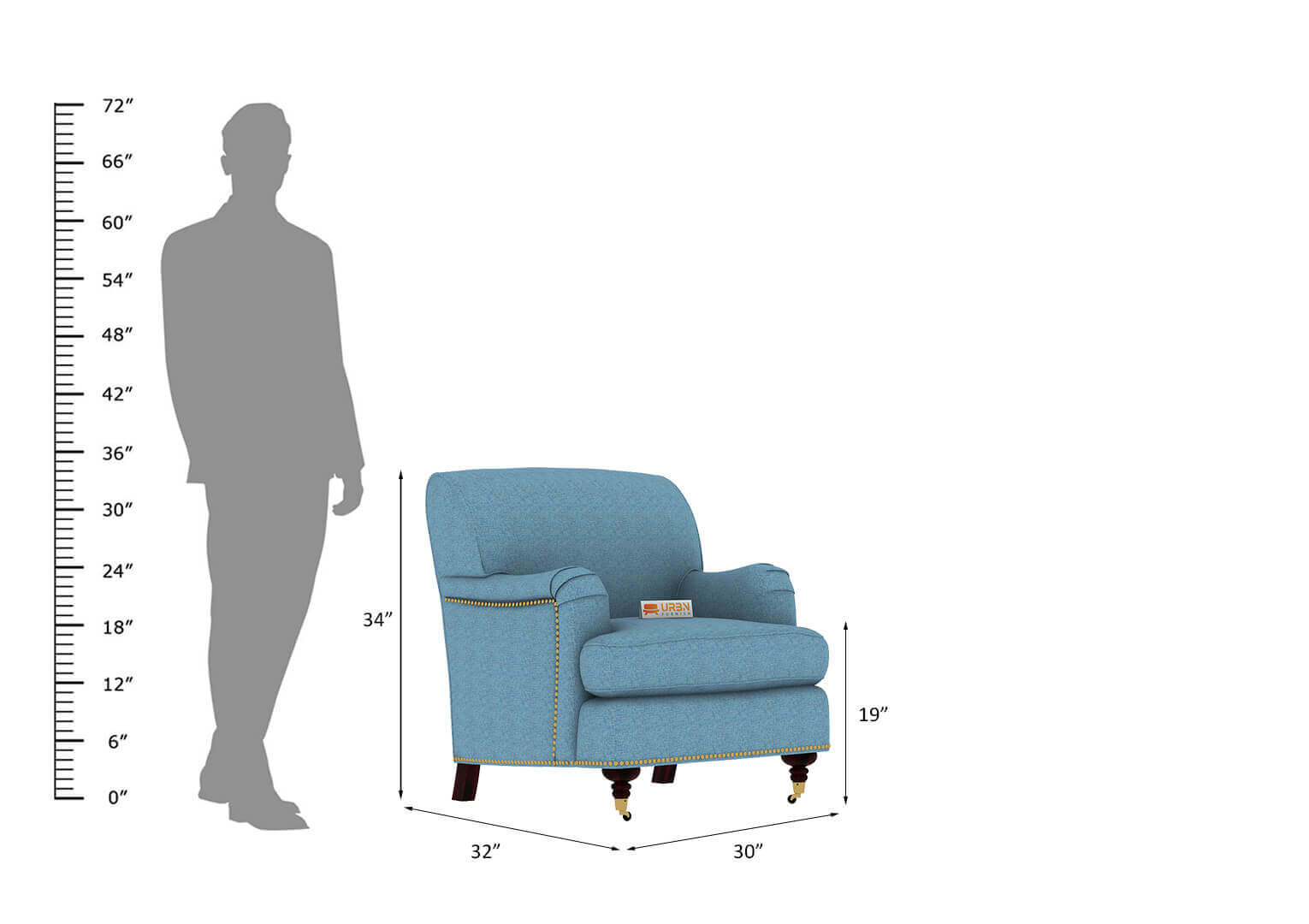 Erna Lounge Chair - Urbnfurnish