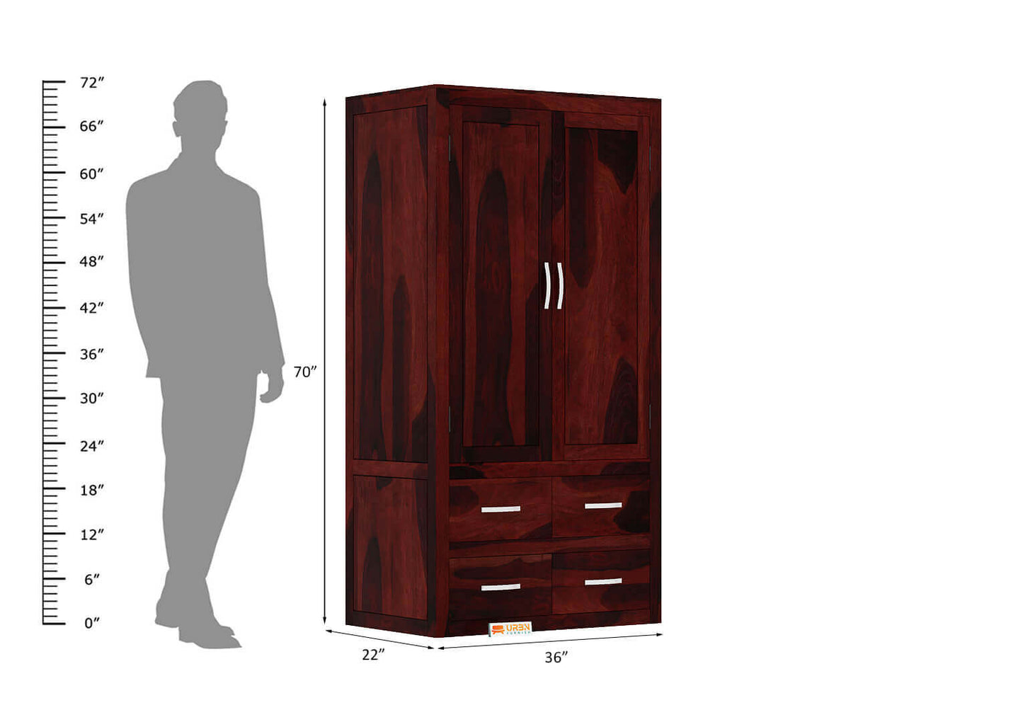 Essense-Wardrobe-Mahogany_7