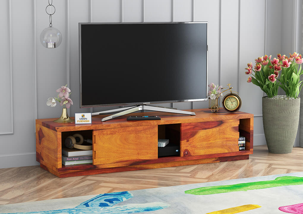 Ethereal With Sliding Sutter Tv Unit - Urbnfurnish