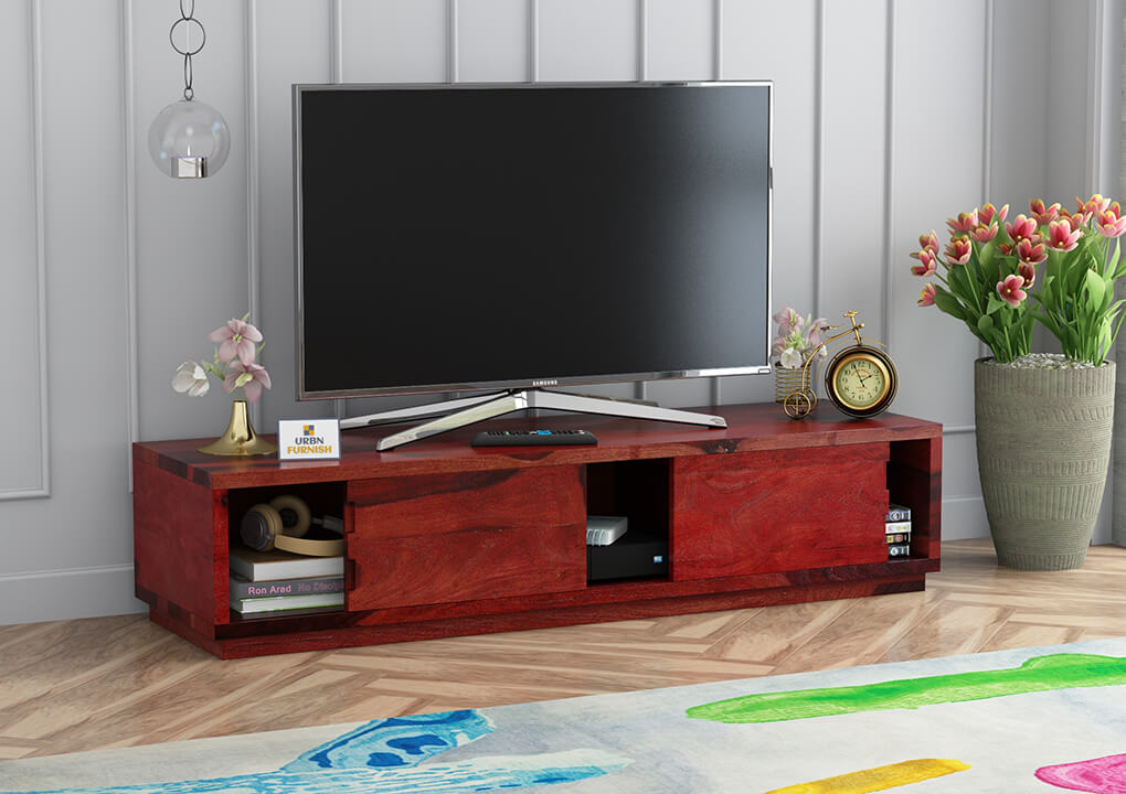 Ethereal With Sliding Sutter Tv Unit - Urbnfurnish