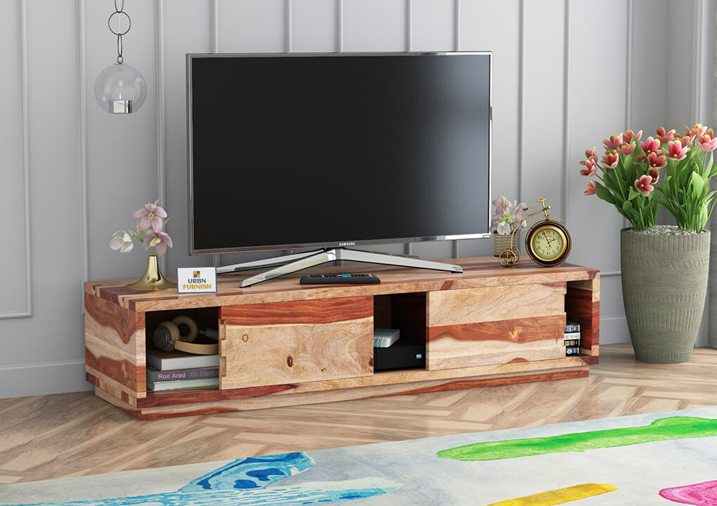 Ethereal With Sliding Sutter Tv Unit - Urbnfurnish