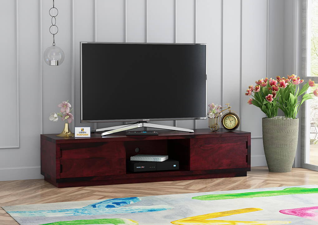 Ethereal With Sliding Sutter Tv Unit - Urbnfurnish