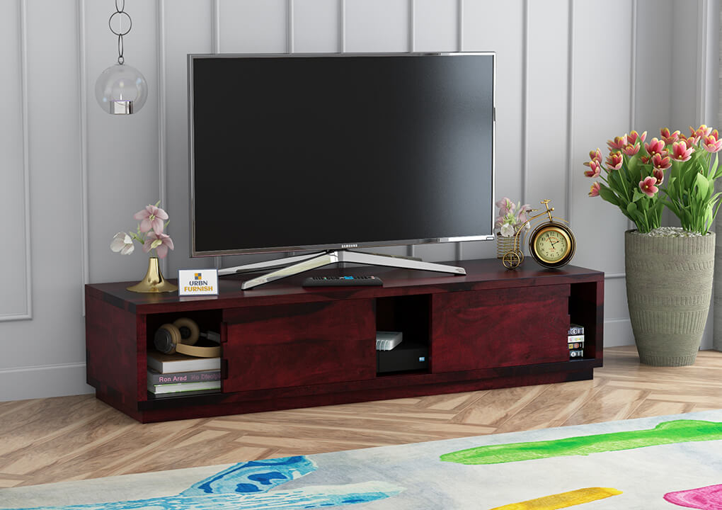 Ethereal With Sliding Sutter Tv Unit - Urbnfurnish