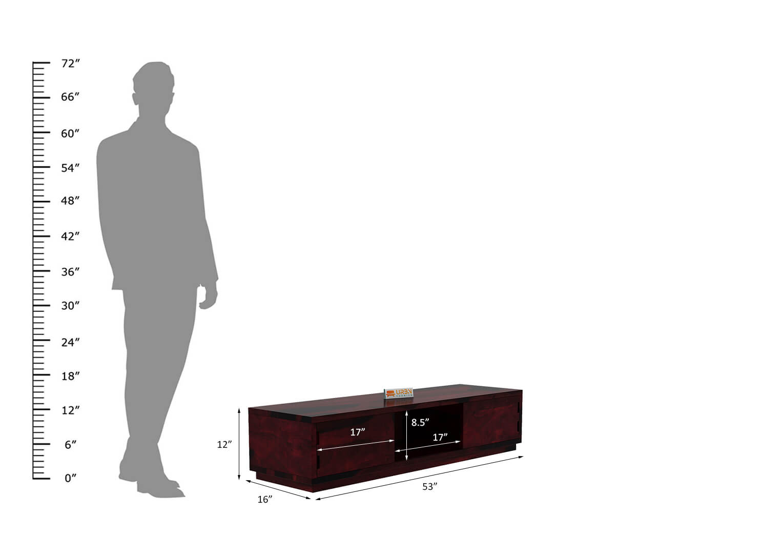 Ethereal With Sliding Sutter Tv Unit - Urbnfurnish