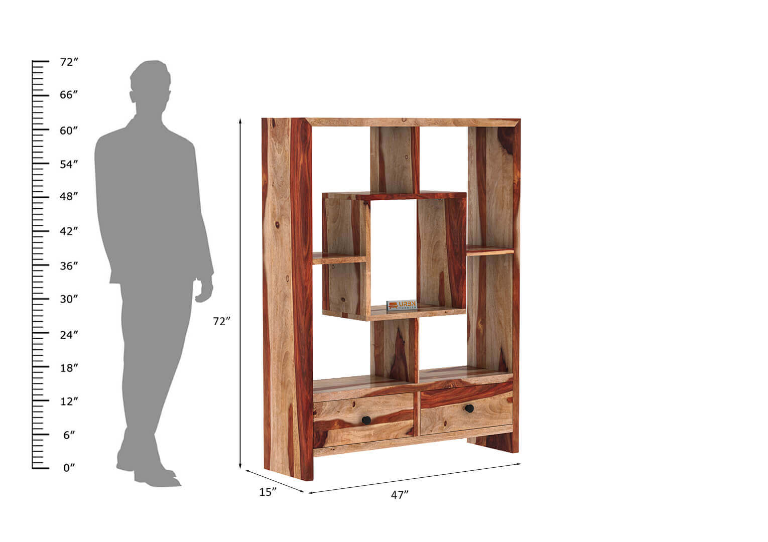 Euphoria Display Unit - Urbnfurnish