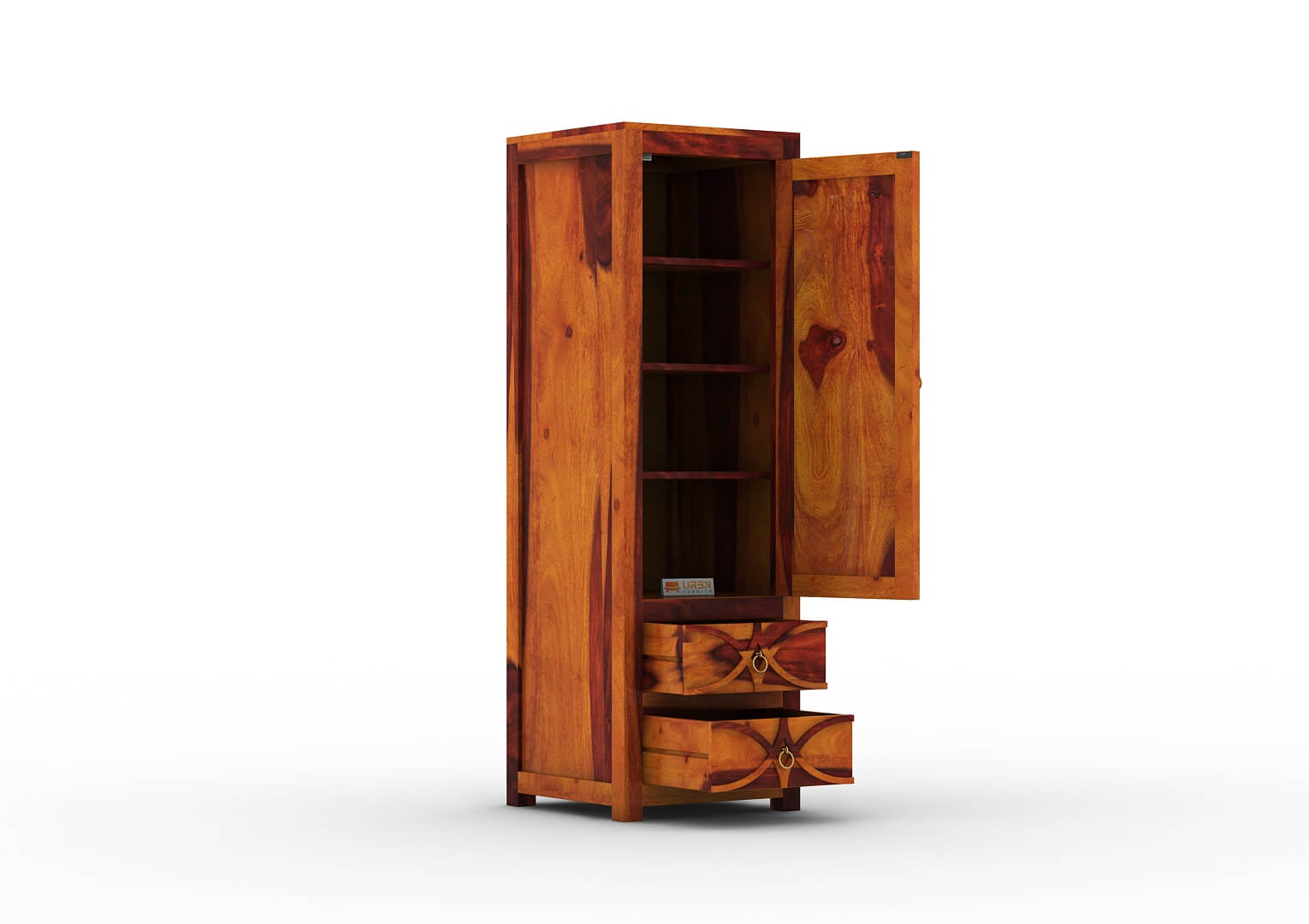 Feliz-1-Door-Wardrobe-Honey_5