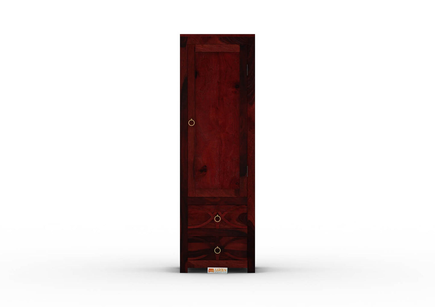 Feliz-1-Door-Wardrobe-Mahogany_2