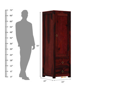 Feliz-1-Door-Wardrobe-Mahogany_6