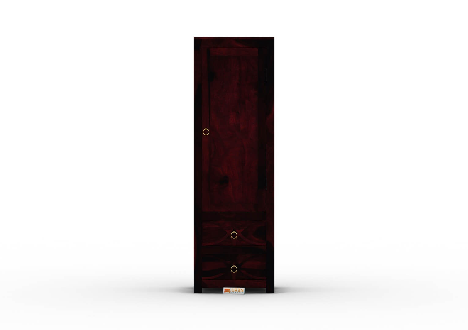 Feliz-1-Door-Wardrobe-Walnut_2