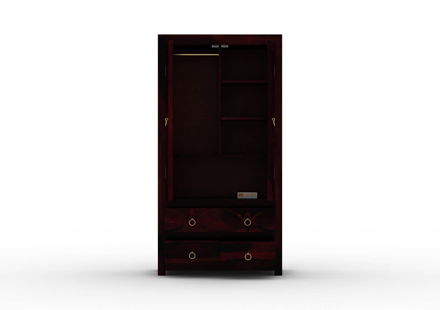 Feliz-2-Door-Wardrobe-Walnut_4
