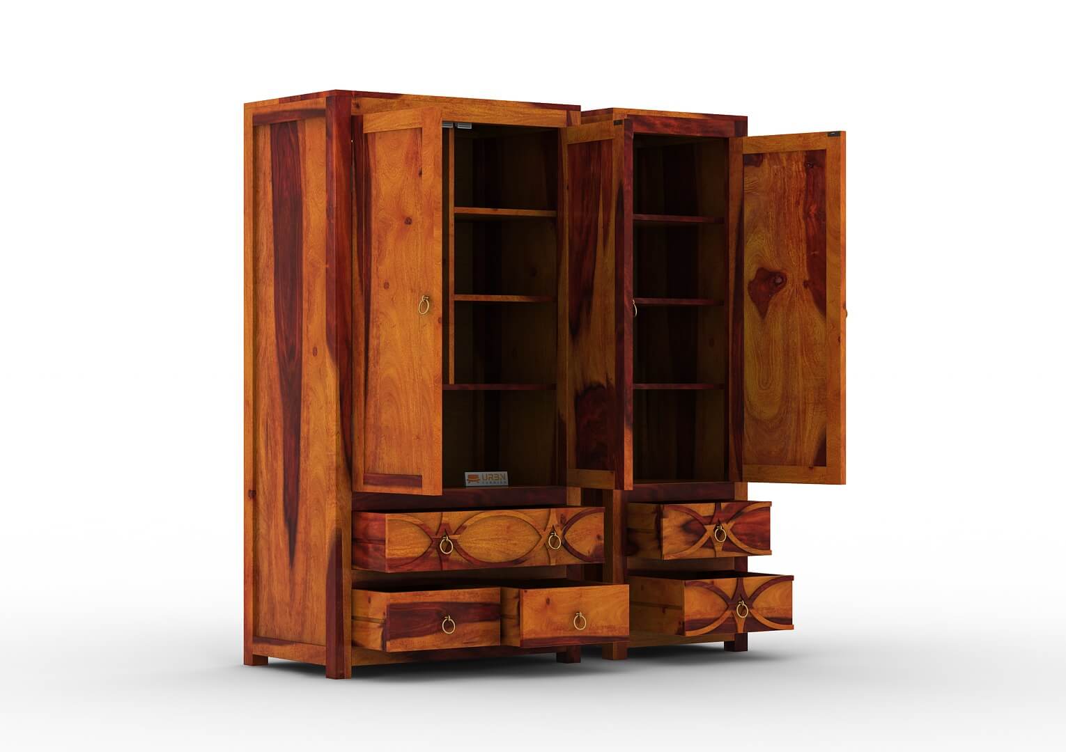Feliz-3-Door-Wardrobe-Honey_7