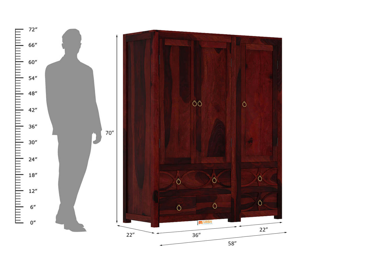 Feliz-3-Door-Wardrobe-Mahogany_14