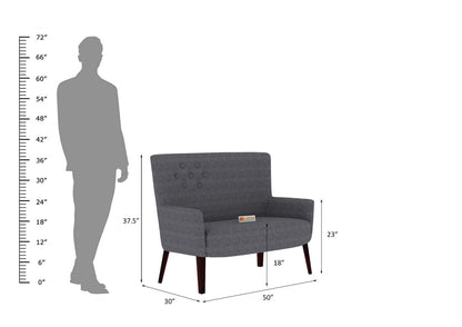 Flamingo Love Seat - Urbnfurnish