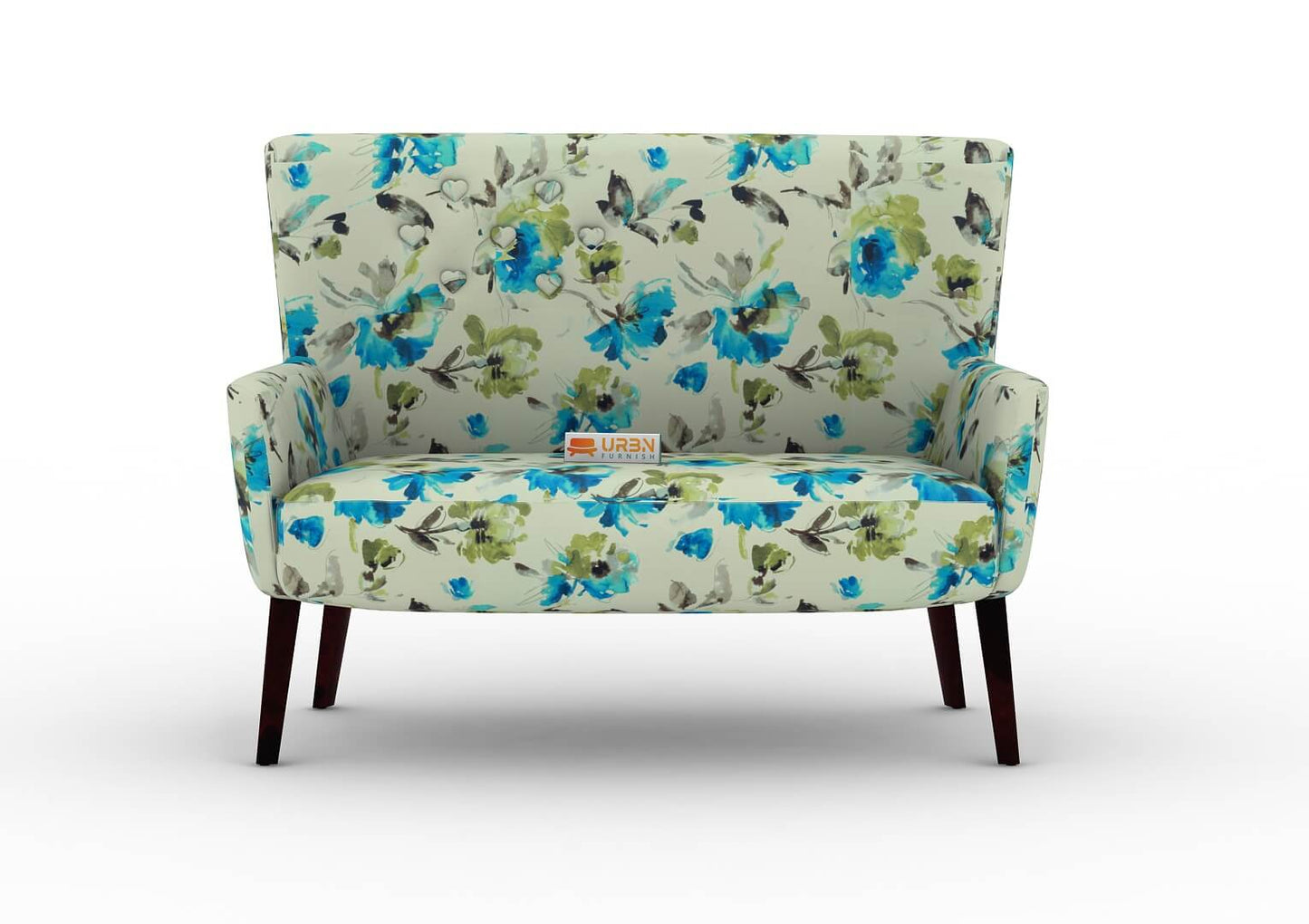 Flamingo Love Seat (Printed Fabric) - Urbnfurnish