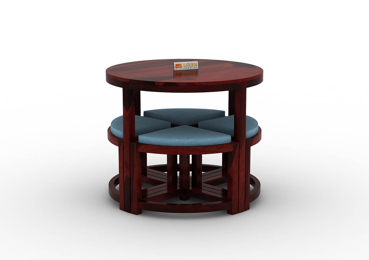 Floraison-4-Seater-Round-Dining-Set-Mahogany-Blue_3_7a9b95d9-8719-41cc-9ad3-41c791a5b021