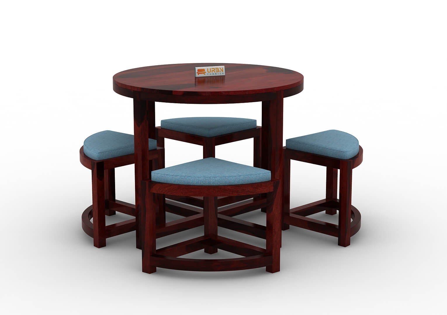 Floraison-4-Seater-Round-Dining-Set-Mahogany-Blue_5_2b4891a6-2b97-401b-80d6-f0a9d444ec98