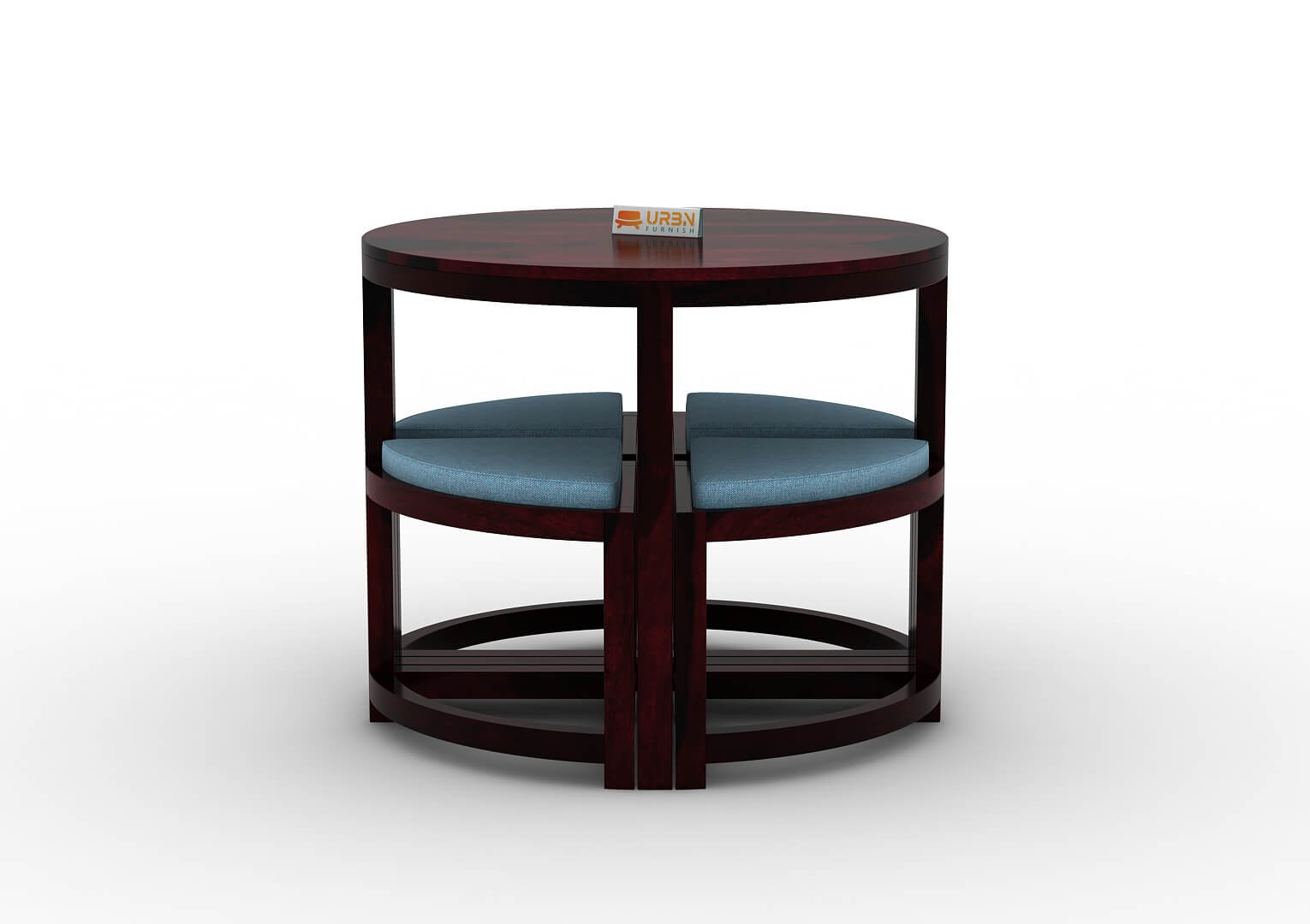 Floraison-4-Seater-Round-Dining-Set-Walnut-Blue_2_9762994c-8d89-41fa-8035-89e76049b61c