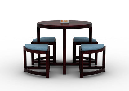 Floraison-4-Seater-Round-Dining-Set-Walnut-Blue_4_054813ac-cc9a-43d5-9a50-6af038707688