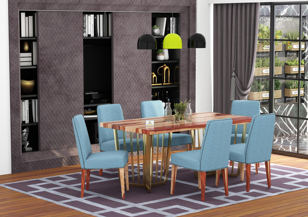 Flossy-6-Seater-Dining-Set-Golden-Natural-Blue_1