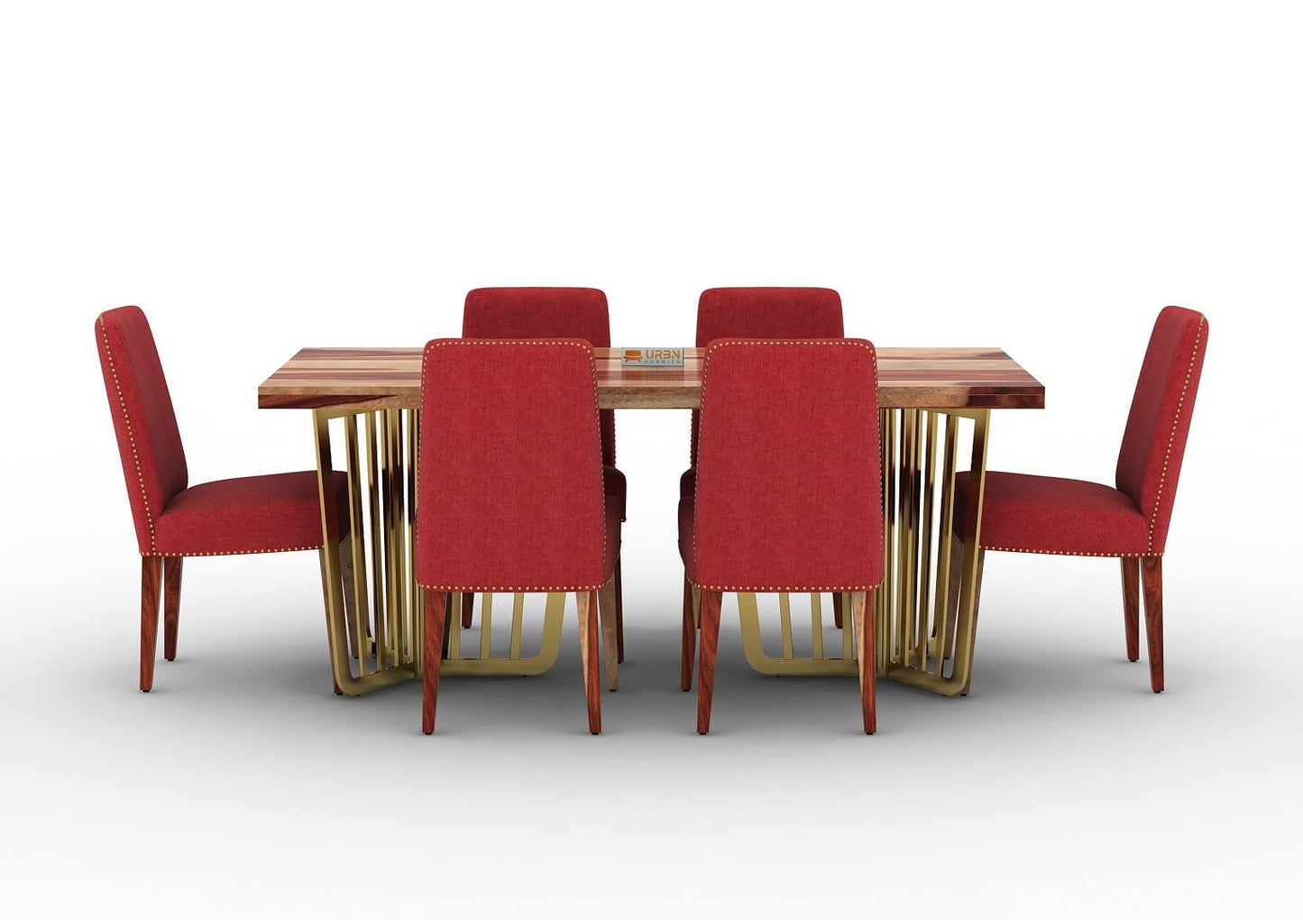 Flossy-6-Seater-Dining-Set-Golden-Natural-Red_2