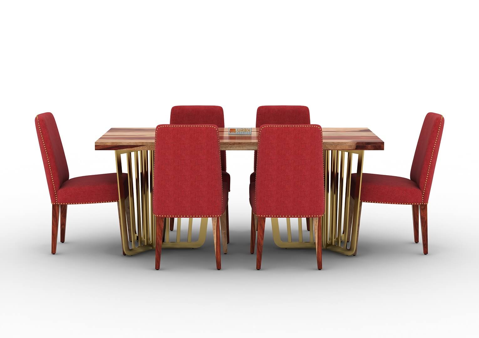 Flossy-6-Seater-Dining-Set-Golden-Natural-Red_2