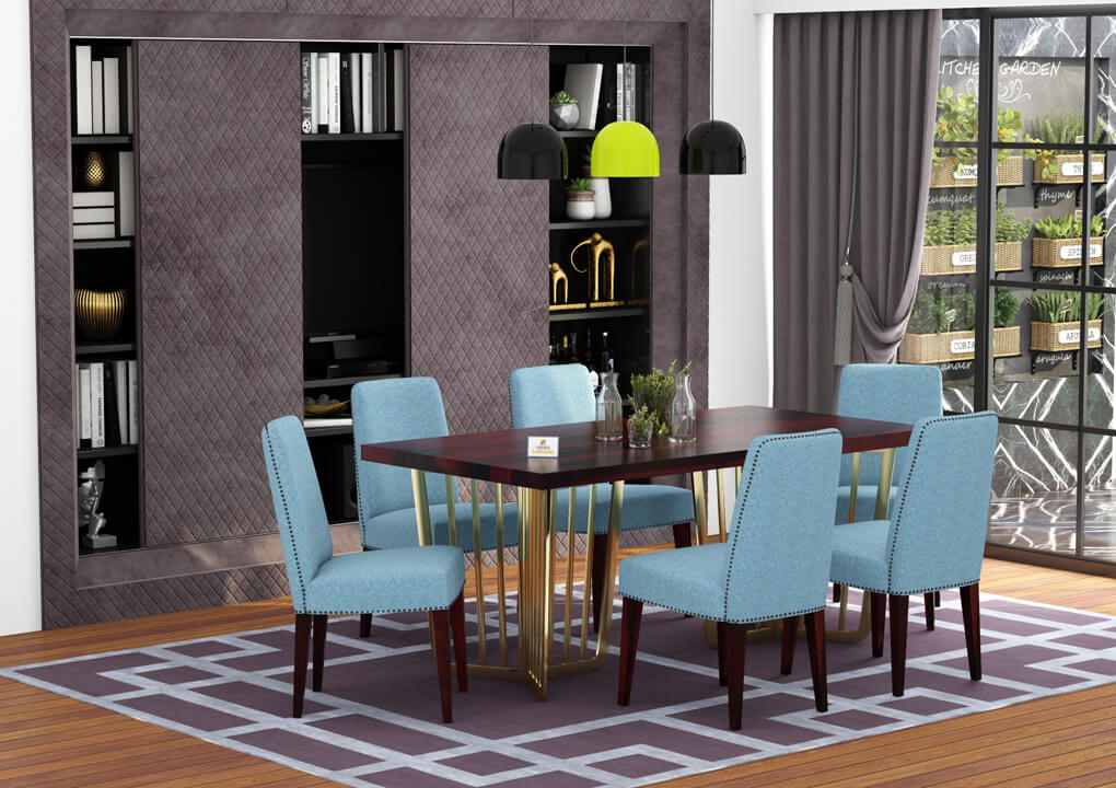 Flossy-6-Seater-Dining-Set-Golden-Walnut-Blue_1