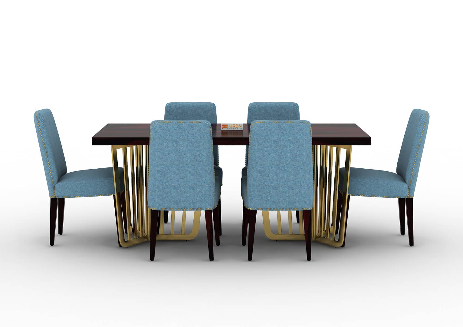 Flossy-6-Seater-Dining-Set-Golden-Walnut-Blue_2