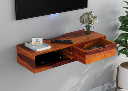 Gabin With Drawer Wall Mount Tv Unit - Urbnfurnish