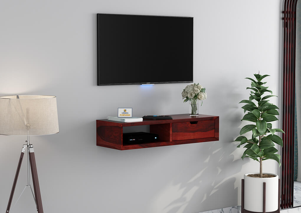 Gabin With Drawer Wall Mount Tv Unit - Urbnfurnish