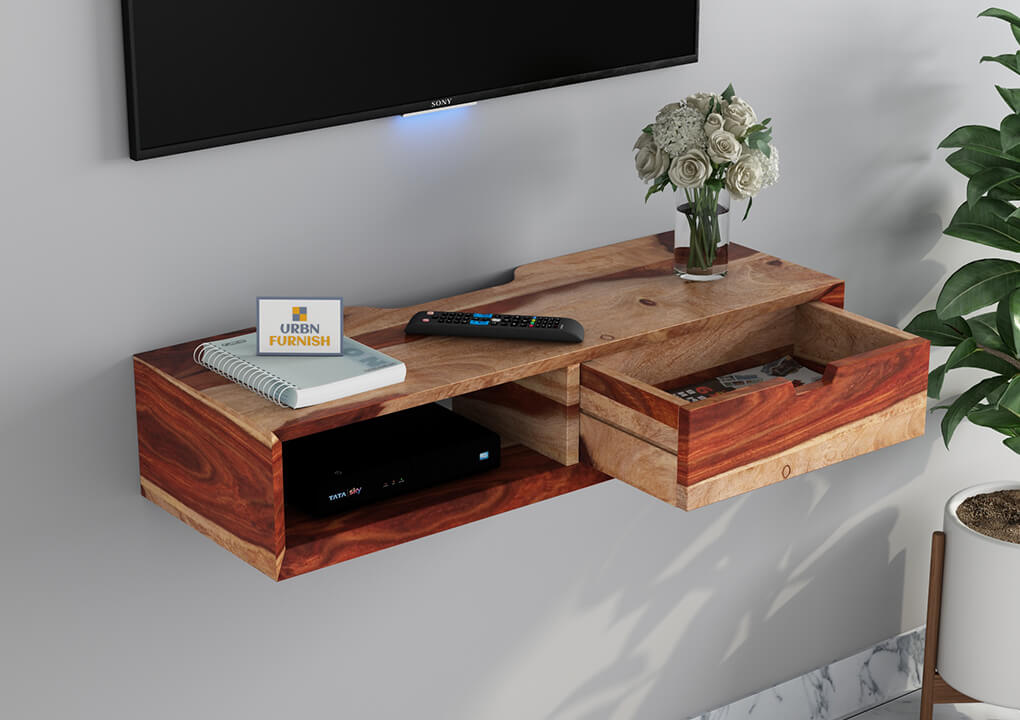 Gabin With Drawer Wall Mount Tv Unit - Urbnfurnish