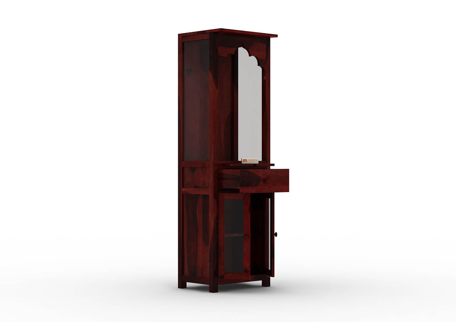 Ganpati Home Temple (Honey Finish) - Urbnfurnish