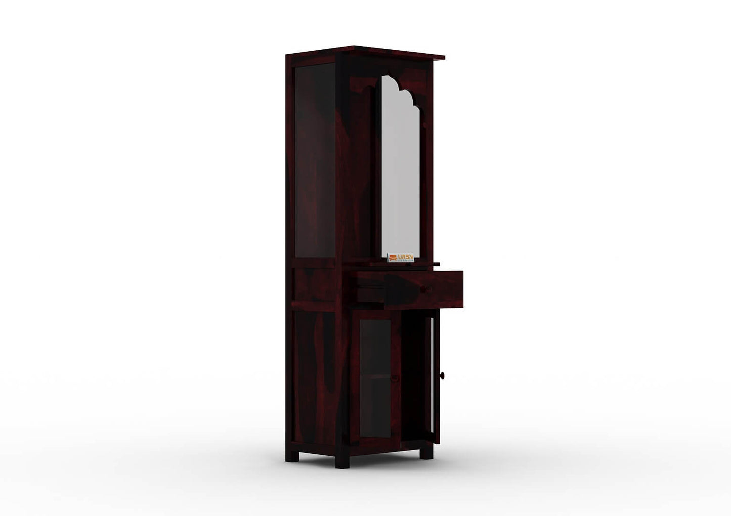 Ganpati Home Temple (Honey Finish) - Urbnfurnish