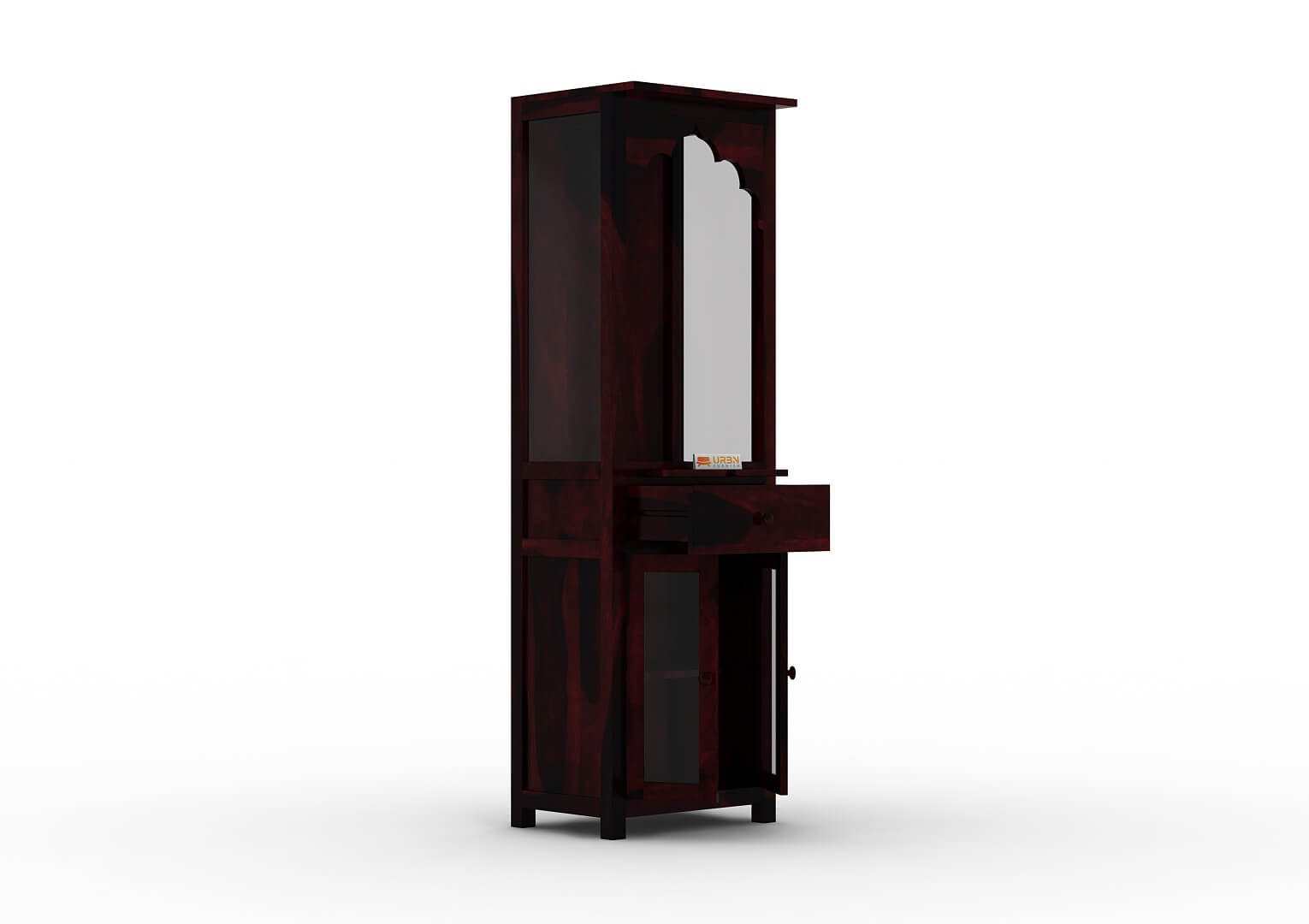 Ganpati Home Temple (Honey Finish) - Urbnfurnish