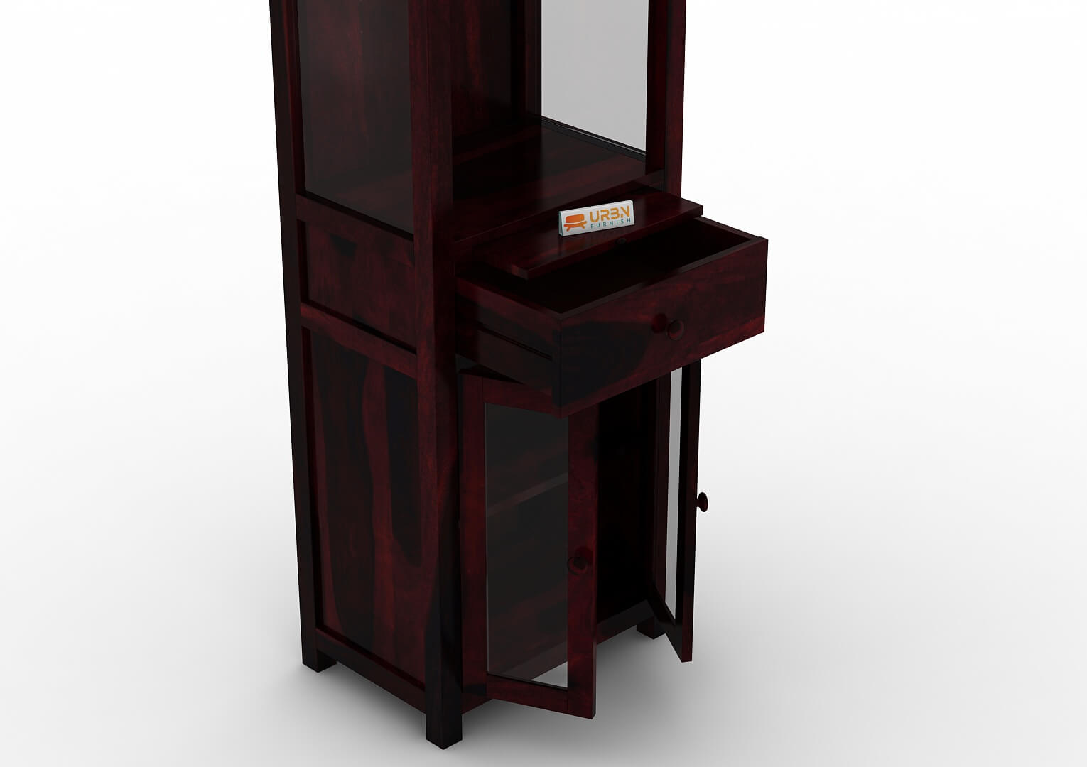 Ganpati Home Temple (Honey Finish) - Urbnfurnish