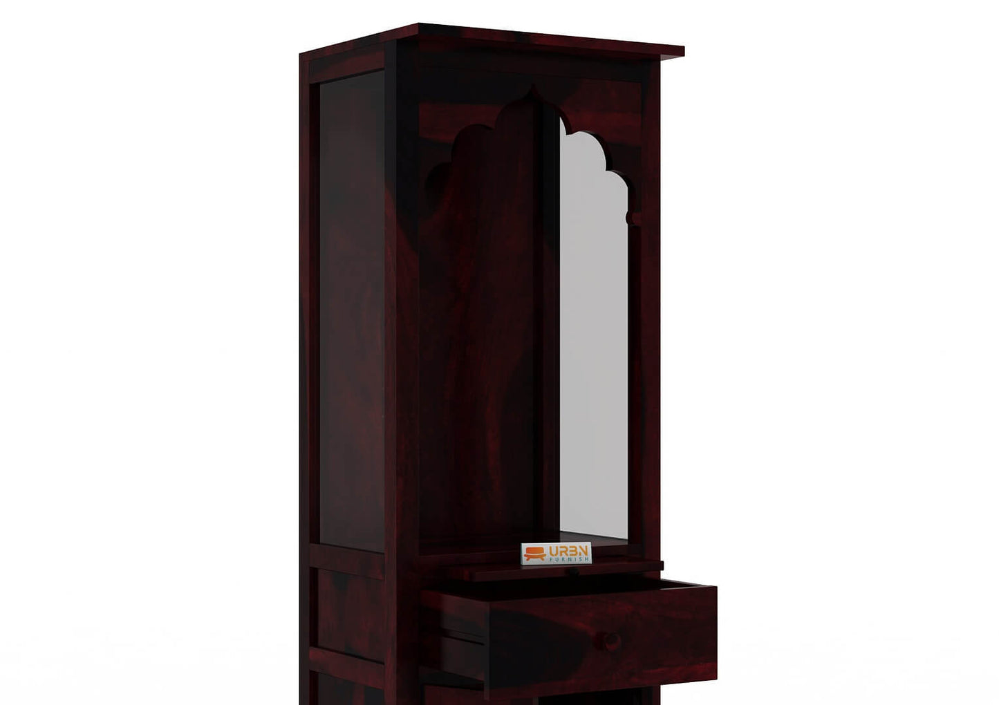 Ganpati Home Temple (Honey Finish) - Urbnfurnish